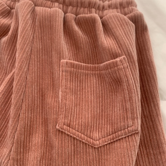 Halara pink corduroy joggers - Picture 6 of 8
